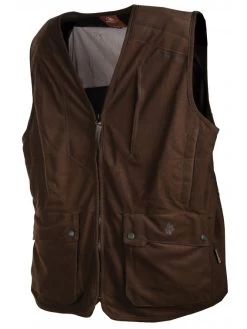 Gilet Chasse Somlys Silencieux Marron