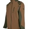 Blouson Chasse Percussion Softshell Vert / Marron -Chasse en plein air blouson chasse softshell