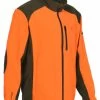 Blouson Chasse Percussion Polairecor Brode Chasse Kaki / Orange -Chasse en plein air blouson polairecor brode chasse