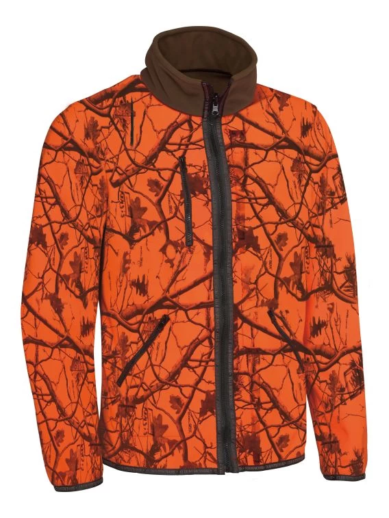 Blouson Chasse Club Interchasse Réversible Saint Martin Marron/ci Camo 4 Blouson Chasse Club Interchasse Réversible Saint Martin Marron/ci Camo – Image 2