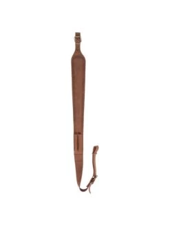 Bretelle à Carabine Cuir Chasse Marron Ligne Verney-Carron