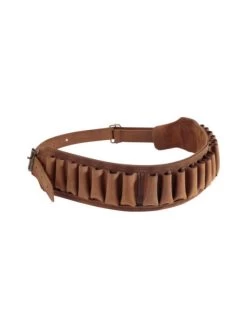 Cartouchière Cuir Cal.12 Chasse Marron Ligne Verney-Carron