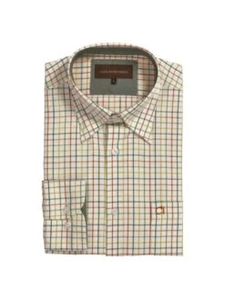 Chemise Chasse Alix Club Interchasse Rouille/vert