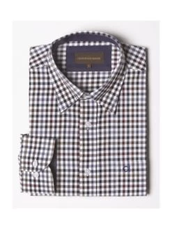 Chemise Chasse Nathan Club Interchasse Noir Prune