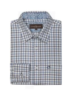 Chemise Chasse Nolan Club Interchasse Bleu
