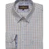 Chemise Chasse Oscar Club Interchasse Bleu/marron -Chasse en plein air chemise oscar chasse bleu marron