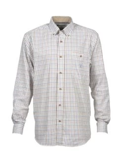 Chemise Petits Carreaux Enfant Ocre