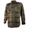 Chemise Polaire Carreaux Verte Somlys -Chasse en plein air chemise polaire carreaux verte