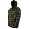 Chemise Polaire Sherpa Marron Somlys -Chasse en plein air chemise polaire sherpa marron