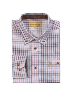 Chemise Chasse Salbris Bleu / Rouge Prohunt