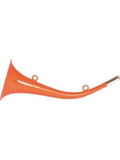 Corne Ronde 40 Cm Métal Orange