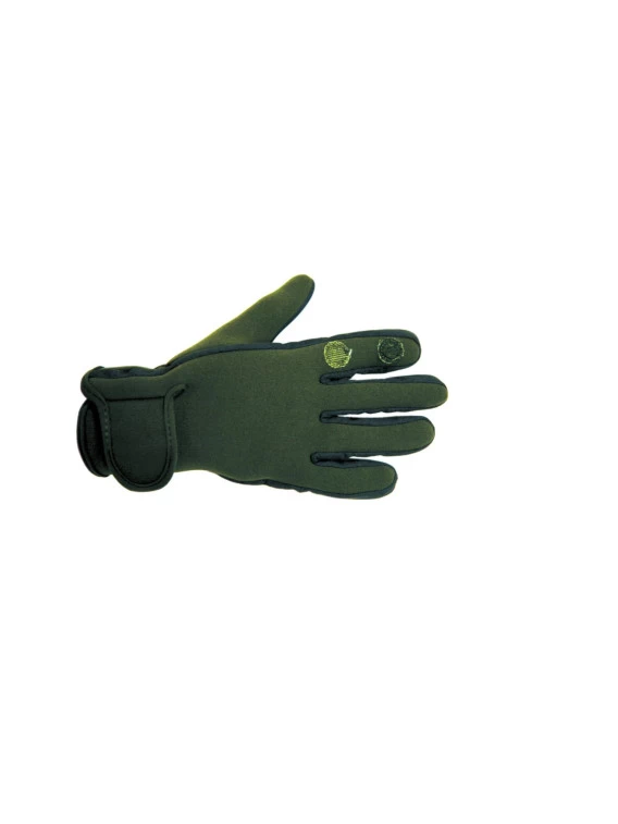 Gants Chasse Neoprene Kaki 3 Gants Chasse Neoprene Kaki