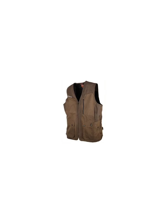 Gilet Chasse Bicolore Marron Somlys 3 Gilet Chasse Bicolore Marron Somlys