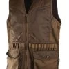 Gilet Chasse Calibre 20 Marron Somlys -Chasse en plein air gilet calibre 20 marron