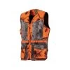 Gilet Chasse Camo Orange-forest Calibre 20 Somlys -Chasse en plein air gilet camo orange forest calibre 20