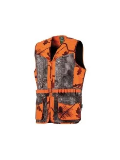 Gilet Chasse Camo Orange-forest Calibre 20 Somlys
