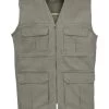 Gilet Cargo Beige -Chasse en plein air gilet cargo beige