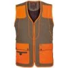 Gilet Chasse Cevrus Club Interchasse Tabac/orange -Chasse en plein air gilet cevrus orange chasse tabac orange