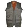Gilet Chasse Ouverture Reversible Kaki