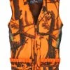 Gilet Chasse Percussion Palombe Ghostcamo Blaze/Black -Chasse en plein air gilet chasse palombe ghostcamo blaze black
