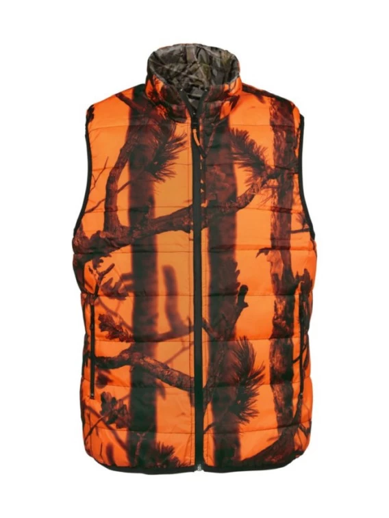Gilet Chasse Warm Reversible Forest 4 Gilet Chasse Warm Reversible Forest – Image 2