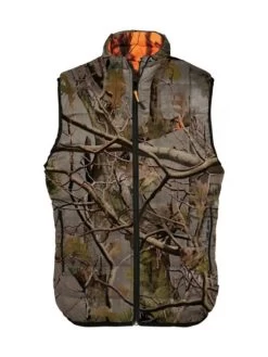 Gilet Chasse Warm Reversible Forest