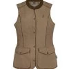 Gilet Femme Rambouillet Original Marron -Chasse en plein air gilet femme rambouillet original marron