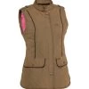 Gilet Chasse Femme Matelassé Jamie Club Interchasse Tabac -Chasse en plein air gilet matelasse jamie chasse tabac