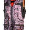 Gilet Chasse Reversible Orange-camo Forest Enfant -Chasse en plein air gilet reversible orange camo forest enfant