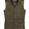 Gilet Chasse Percussion Sologne Kaki -Chasse en plein air gilet sologne