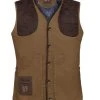 Gilet Chasse Thibault Club Interchasse Marron -Chasse en plein air gilet thibault chasse marron