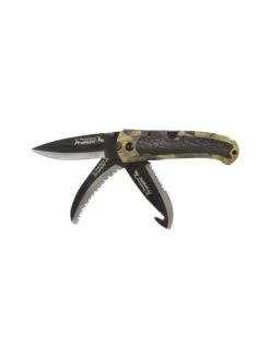 Couteau Keos Pliant 3 Lames Chasse Ghostcamo Forest Camouflage - Forest Ligne Verney-Carron