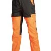 Pantalon Chasse Orange Fluo Maquisard Somlys -Chasse en plein air pantalon orange fluo maquisard