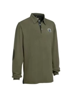 Polo Chasse Friday Wear M/l Kaki Ligne Verney-Carron