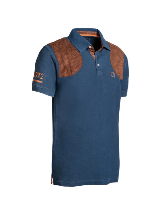 Polo Chasse Hubert Club Interchasse Bleu 3 Polo Chasse Hubert Club Interchasse Bleu