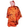 Poncho Chasse Camo Orange Somlys -Chasse en plein air poncho camo