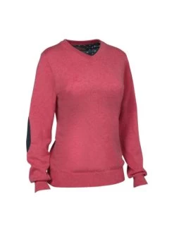 Pull Femme Chasse Arthemis Club Interchasse Rose