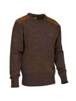 Pull Chasse Fox Rond Marron Marron Ligne Verney-Carron