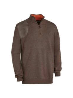 Pull Chasse Wilfried Club Interchasse Marron