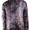 Sweat Chasse Polaire Camo Forest Capuche Enfant -Chasse en plein air sweat polaire camo forest capuche enfant