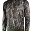 Sweat Chasse Polaire Camo Roseaux Capuche Enfant