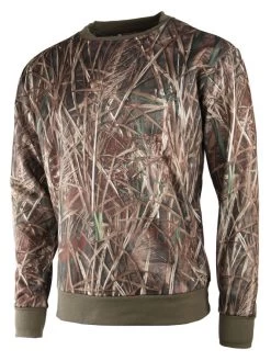 Sweat Chasse Polaire Camouflage Roseaux Somlys