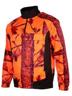 Sweat Chasse Polarsan Camo Orange Somlys