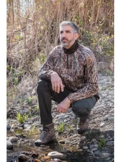 Sweat Chasse Polarsan Roseaux Somlys -Chasse en plein air sweat polarsan roseaux 2