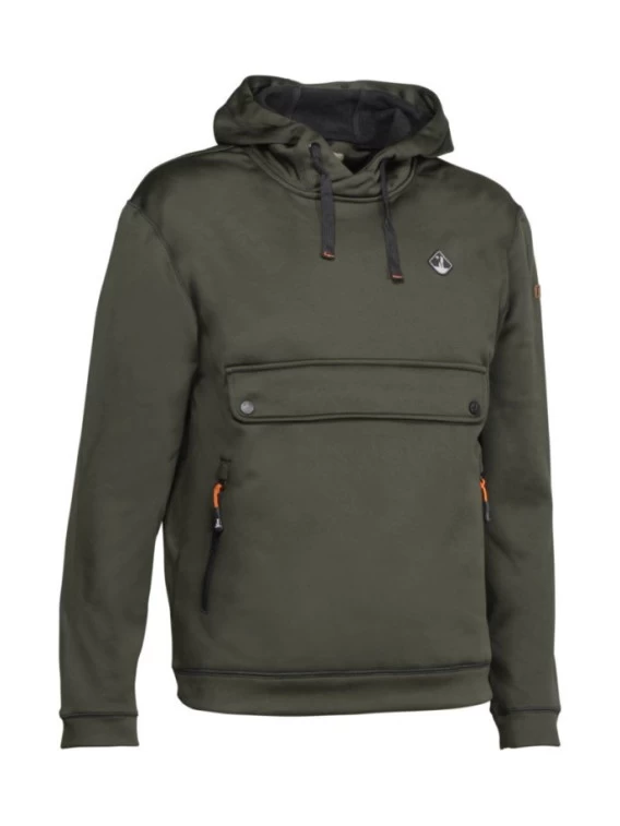 Sweatshirt à Capuche Kaki 3 Sweatshirt à Capuche Kaki