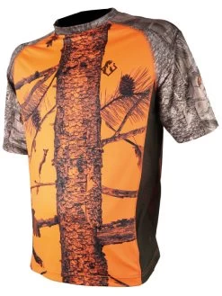 T-shirt Enfant Camouflage Orange Somlys