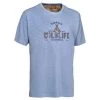 Tee-shirt Chasse Wildlife Bleu Ligne Verney-Carron