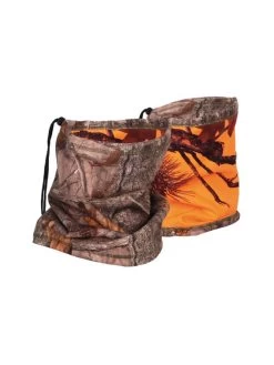 Tour De Cou Chasse Reversible Camo Orange-forest