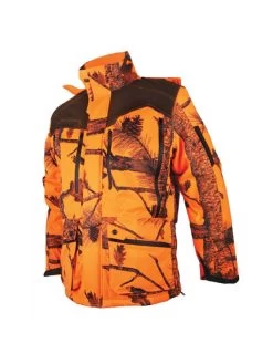 Veste Chasse Camouflage Orange Thermo-hunt