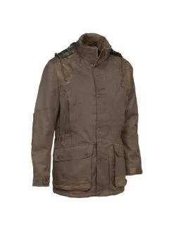Veste Chasse Sologne Skintane Optimum Marron